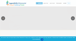 Desktop Screenshot of jugendhilfe-wuemmetal.de