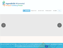 Tablet Screenshot of jugendhilfe-wuemmetal.de
